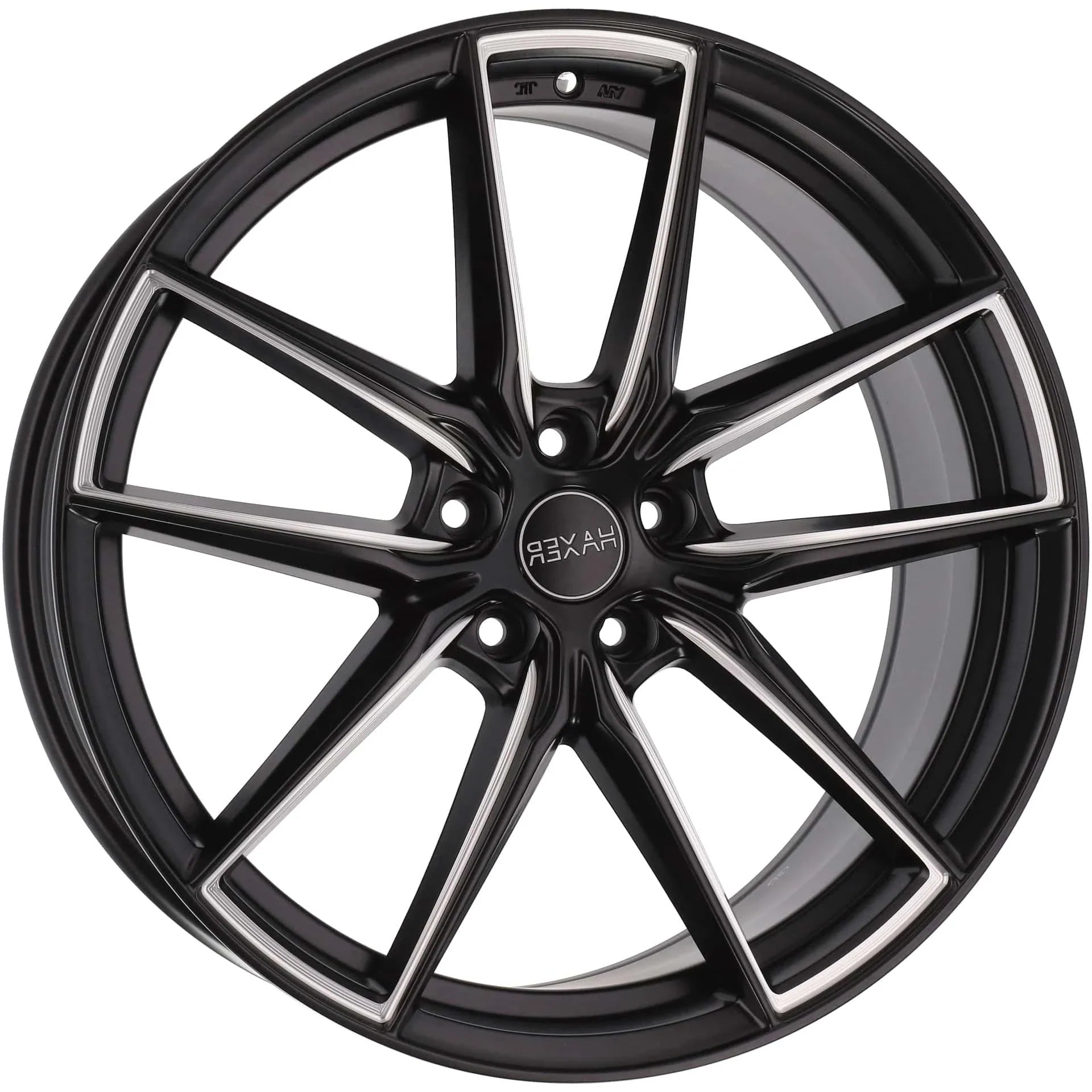 Alu kola HAXER HX045 8x19 5x108 ET42 63.4 Black Half Matt | Wheelsup.cz