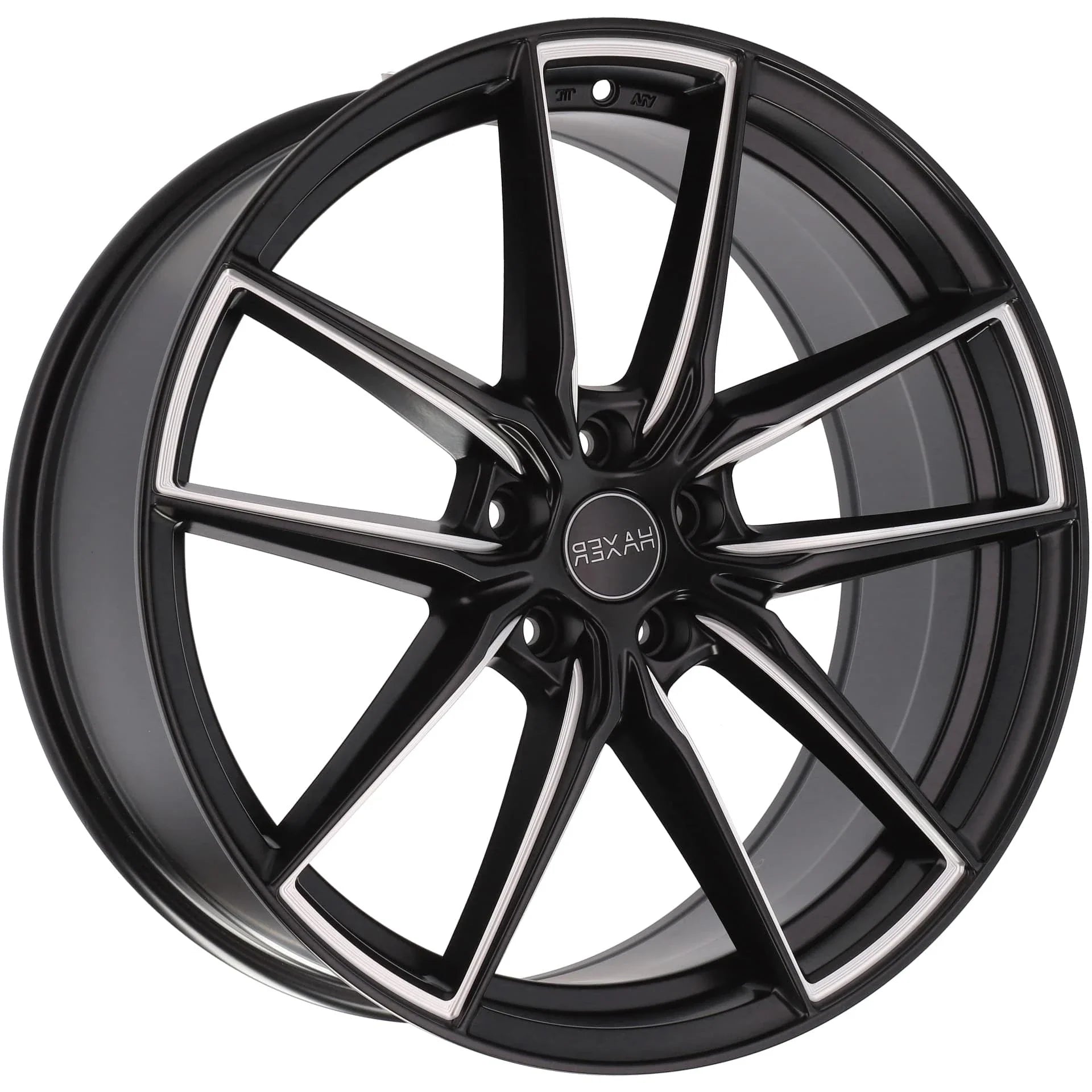 Alu kola HAXER HX045 8x19 5x108 ET42 63.4 Black Half Matt | Wheelsup.cz