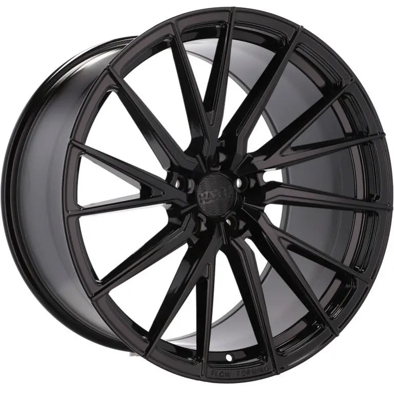 Alu kola HAXER HX06F 8.5x20 5x114.3 ET35 73.1 Black | Wheelsup.cz
