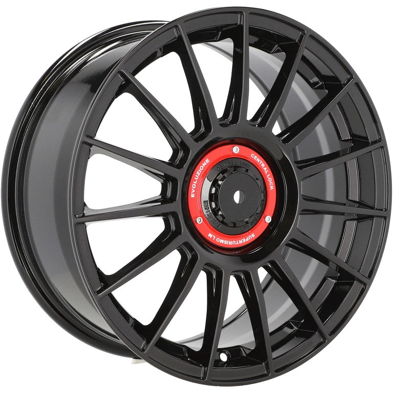 Alu kola pro Racing Line I0257 7.5x17 5x100 ET42 57.1 Black | Wheelsup.cz