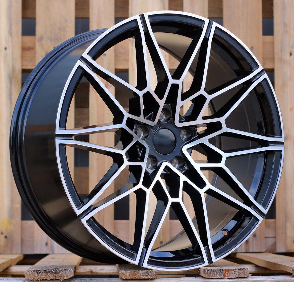 Alu kola Racing Line I0293 9.5x20 5x120 ET40 Black Polished BMW WheelsUp