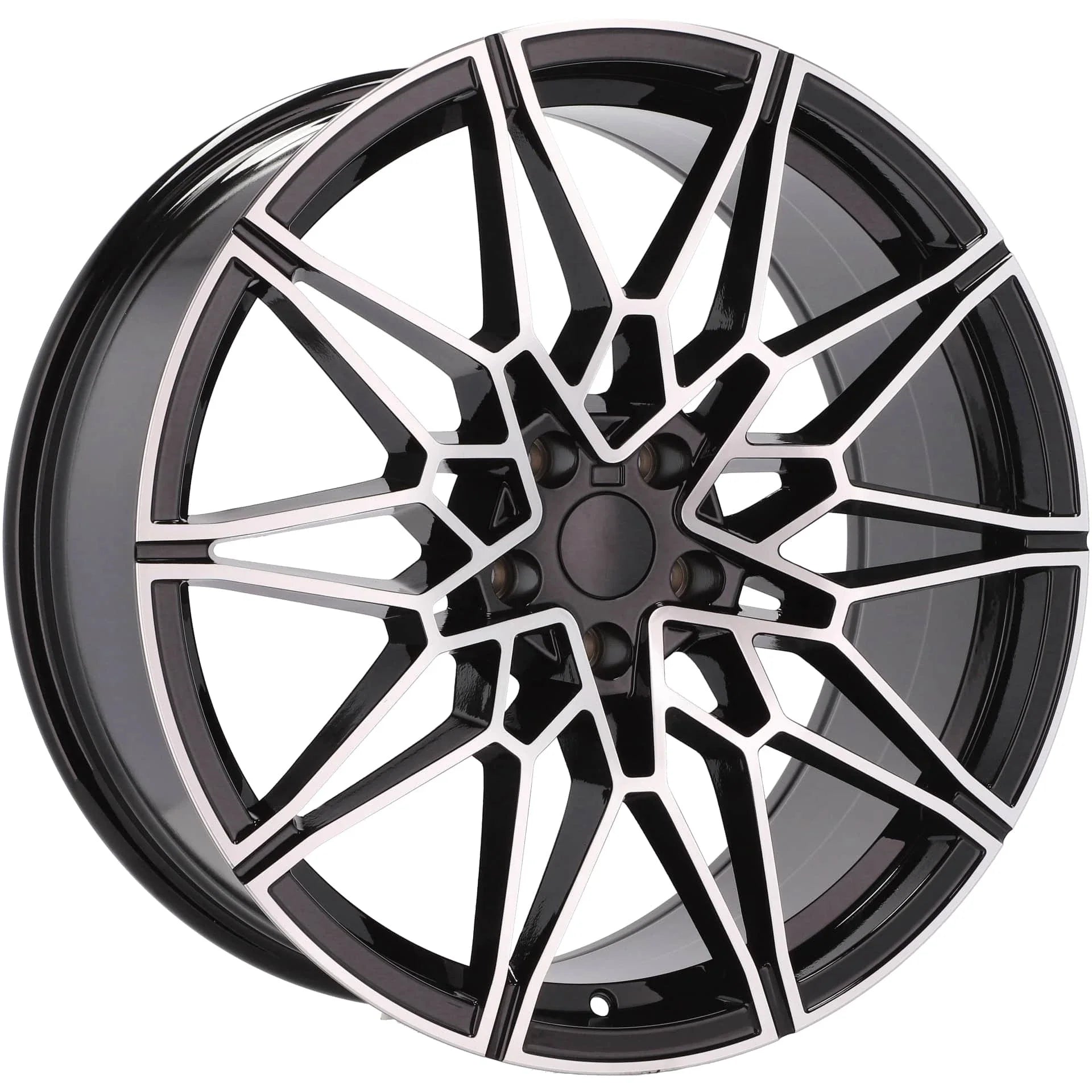 Alu kola pro BMW I0293 8.5x20 5x112 ET25 66.6 Black Polished | Wheelsup.cz