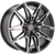 Alu kola pro BMW I0294 7.5x17 5x120 ET34 72.6 Black Polished