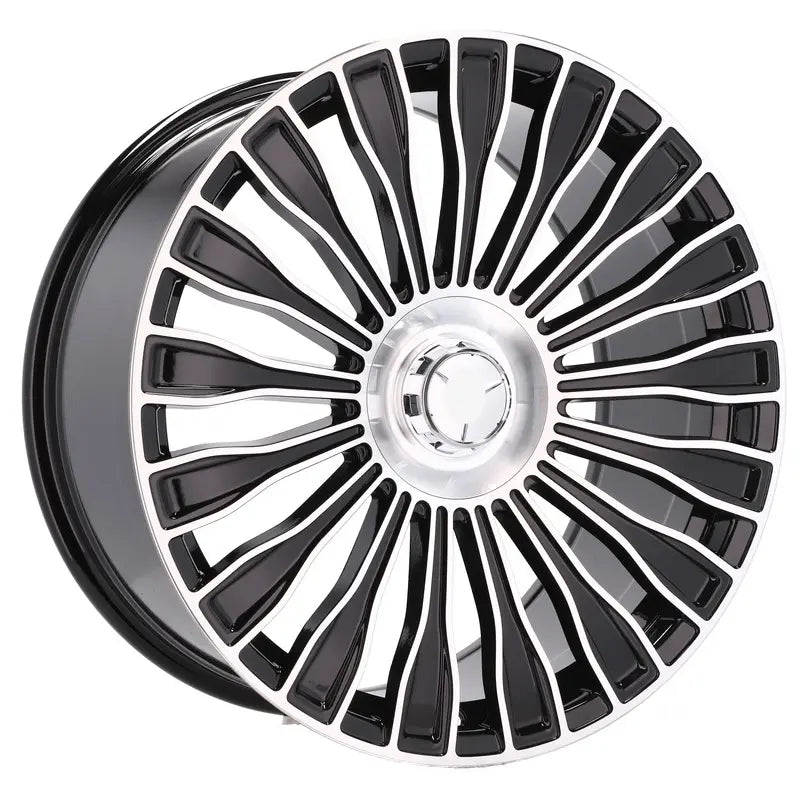 Alu kola pro Mercedes I0313 8.5x20 5x112 ET43 66.6 Black Polished