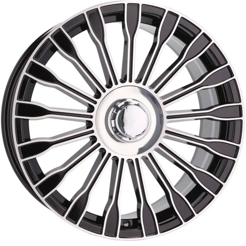 Alu kola pro Mercedes I0313 8.5x20 5x112 ET43 66.6 Black Polished | Wheelsup.cz