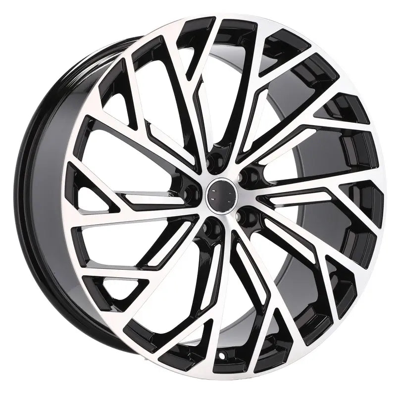 Alu kola pro Audi I0337 9x21 5x112 ET37 66.6 Black Polished