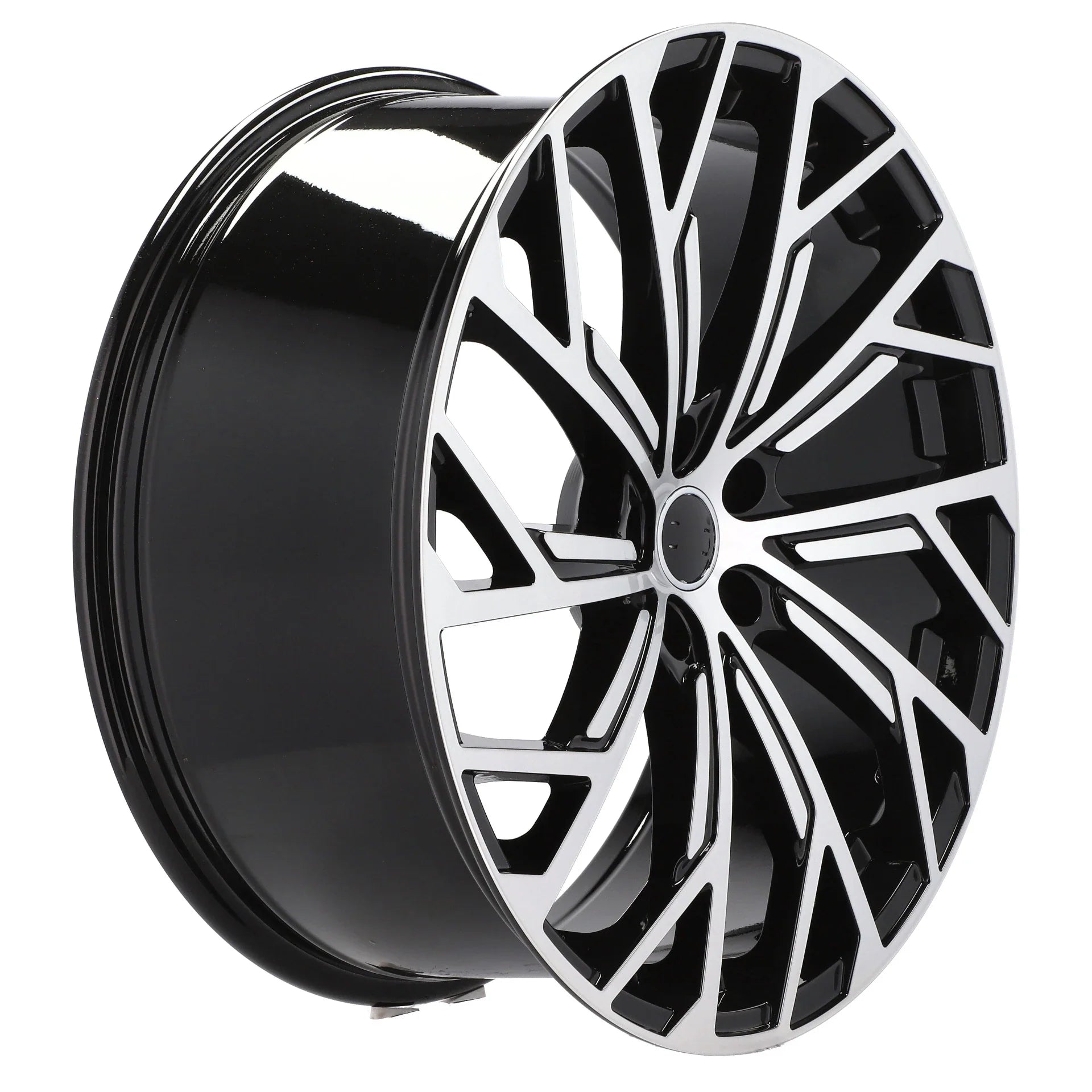 Alu kola pro Audi I0337 8.5x19 5x112 ET32 66.6 Black Polished | Wheelsup.cz