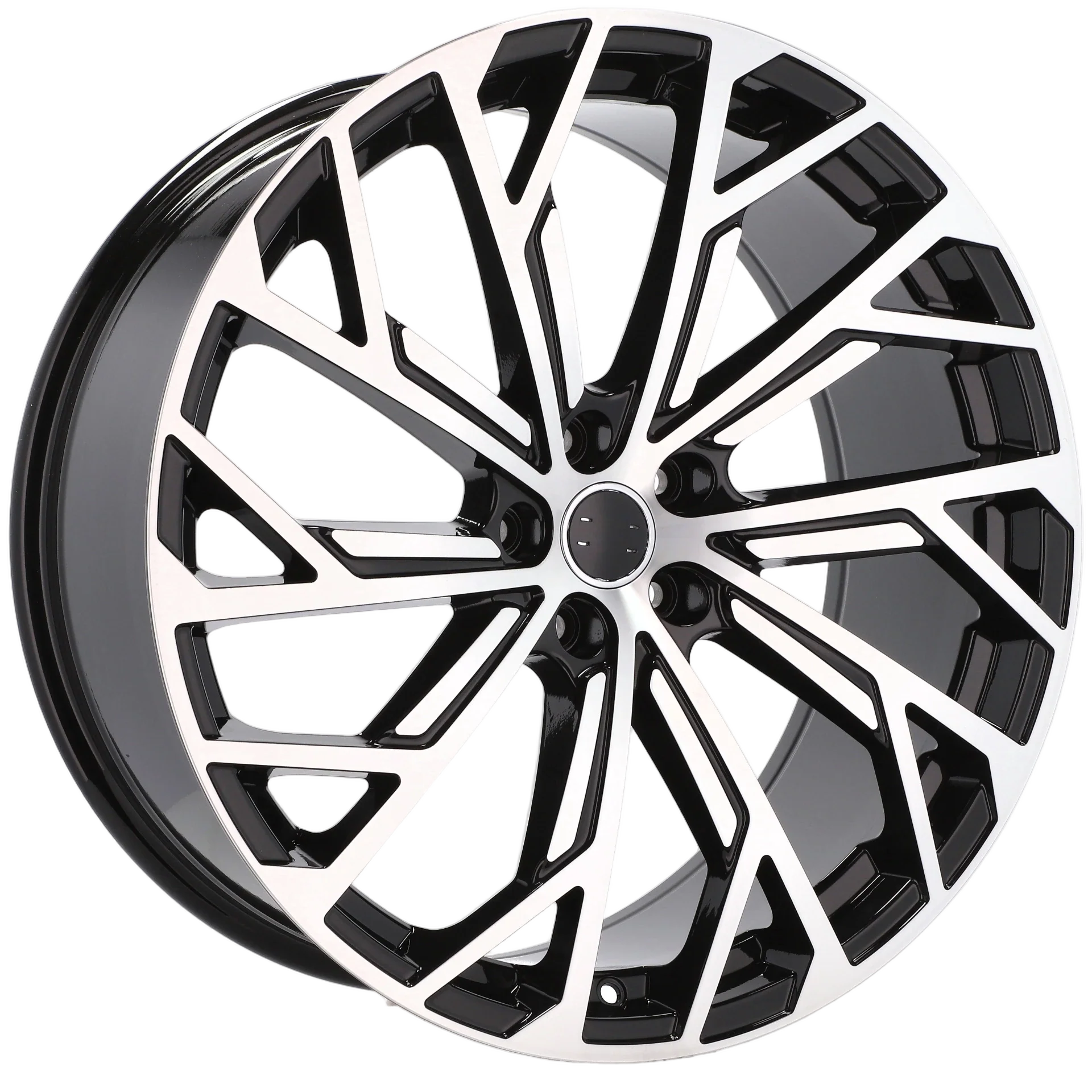 Alu kola pro Audi I0337 8.5x19 5x112 ET32 66.6 Black Polished | Wheelsup.cz