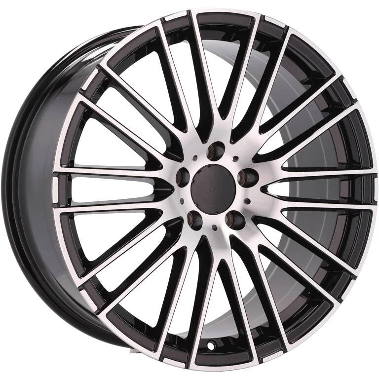 Alu kola pro Mercedes I0341 8.5x19 5x112 ET35.5 66.6 Black Polished | Wheelsup.cz
