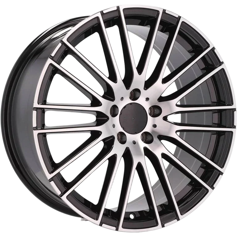 Alu kola pro Mercedes I0341 8.5x19 5x112 ET35.5 66.6 Black Polished | Wheelsup.cz