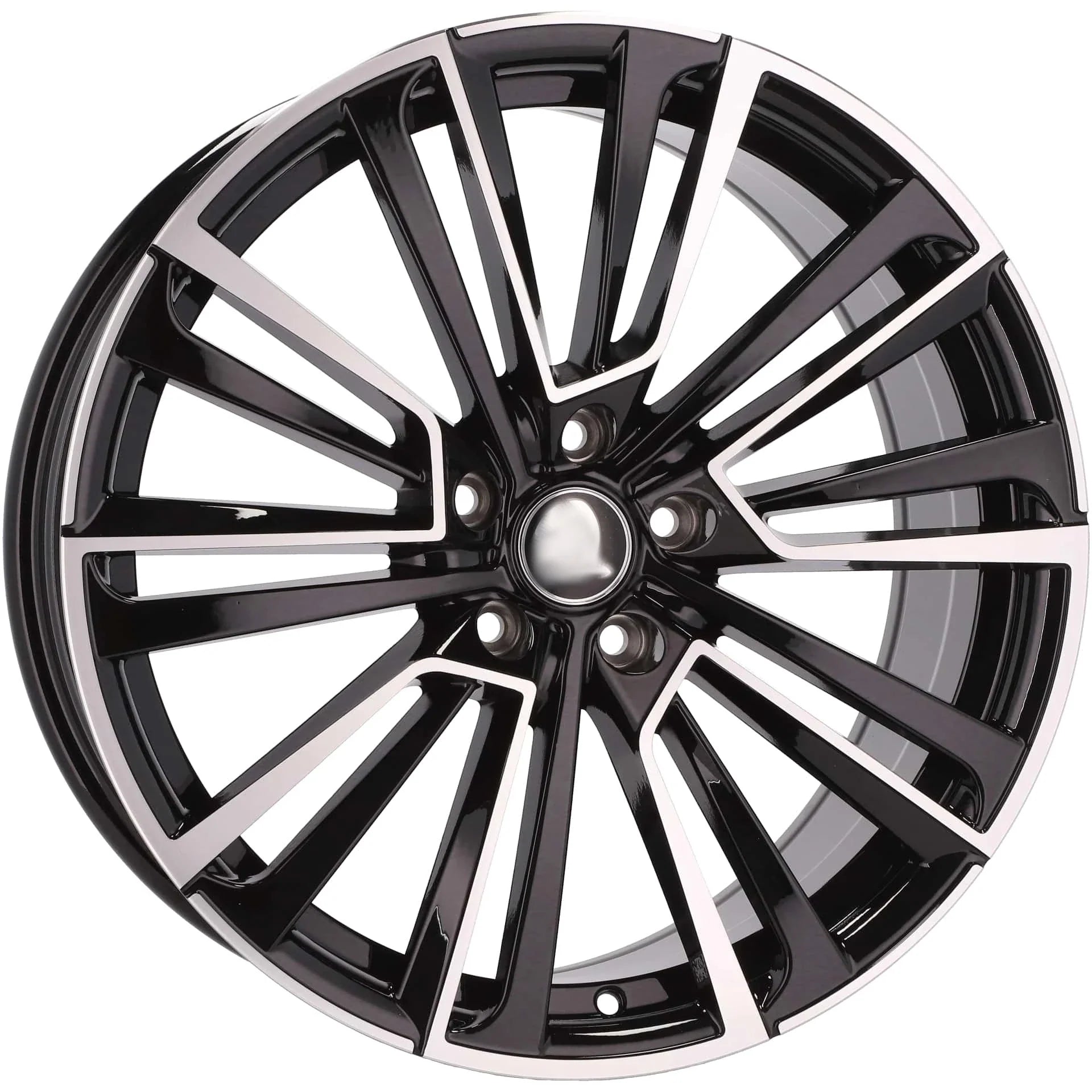 Alu kola pro Škoda I0361 8x19 5x112 ET44 57.1 Black Polished | Wheelsup.cz