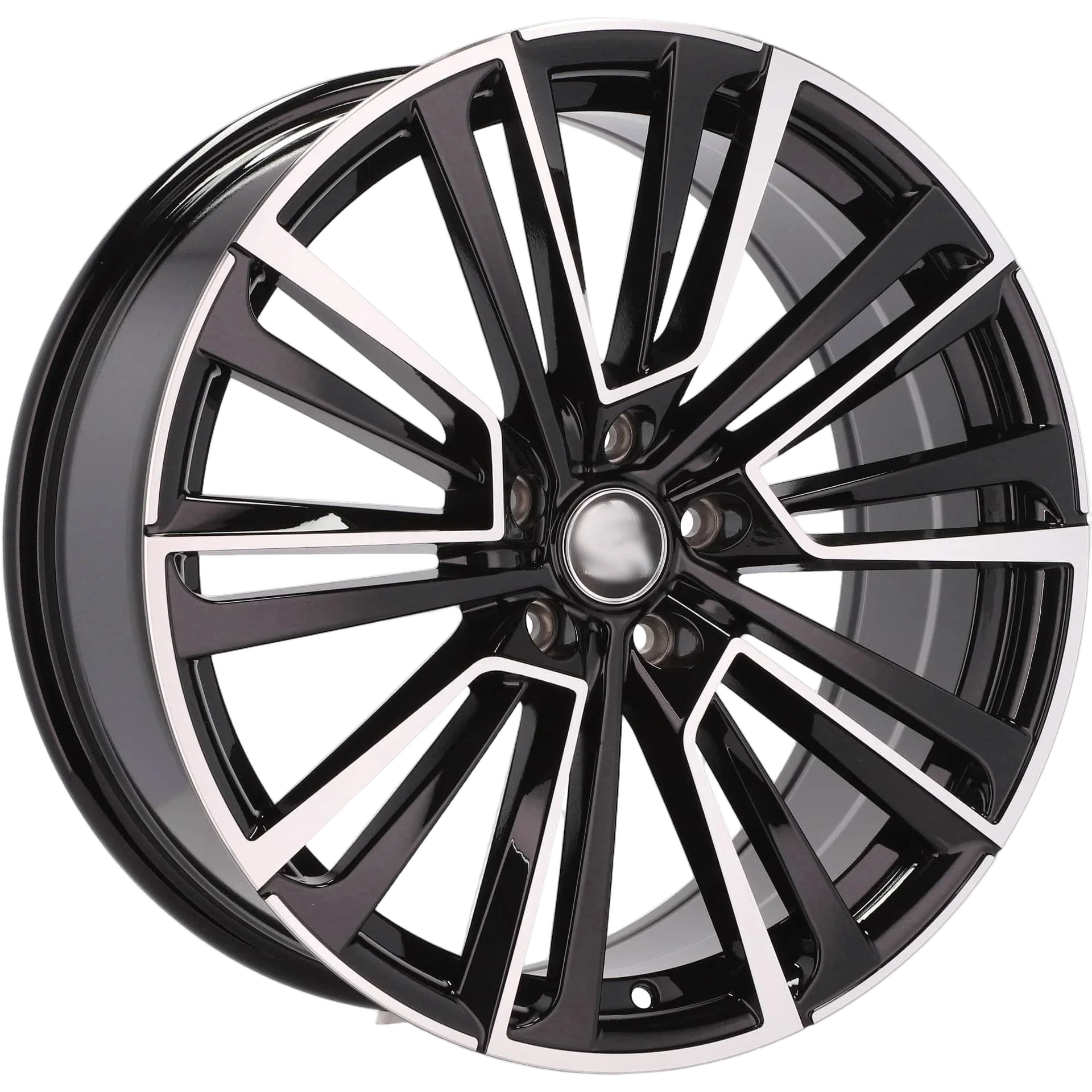 Alu kola pro Škoda I0361 8x18 5x112 ET41 57.1 Black Polished | Wheelsup.cz