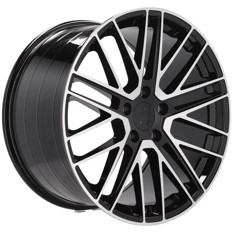 Alu kola pro Porsche I0375 11.5x21 5x130 ET67 71.6 Black Polished