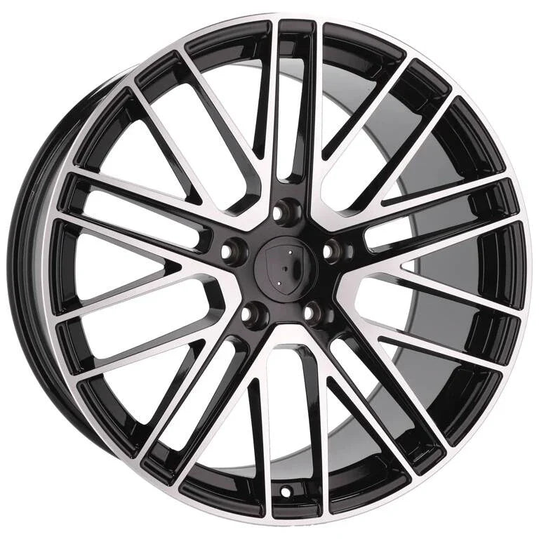Alu kola pro Porsche I0375 9.5x21 5x130 ET69 71.6 Black Polished | Wheelsup.cz