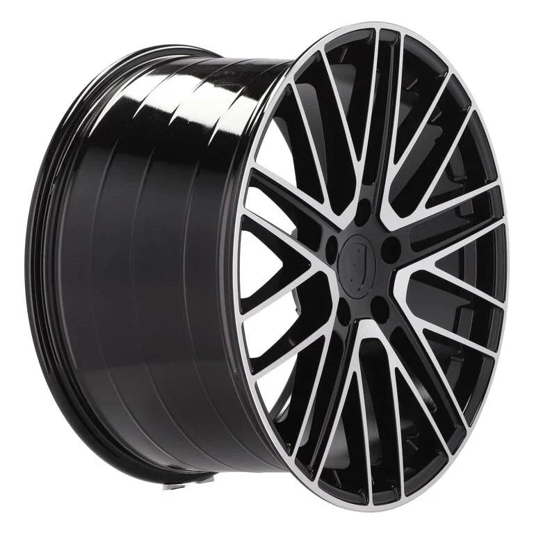 Alu kola pro Porsche I0375 9.5x21 5x130 ET69 71.6 Black Polished | Wheelsup.cz