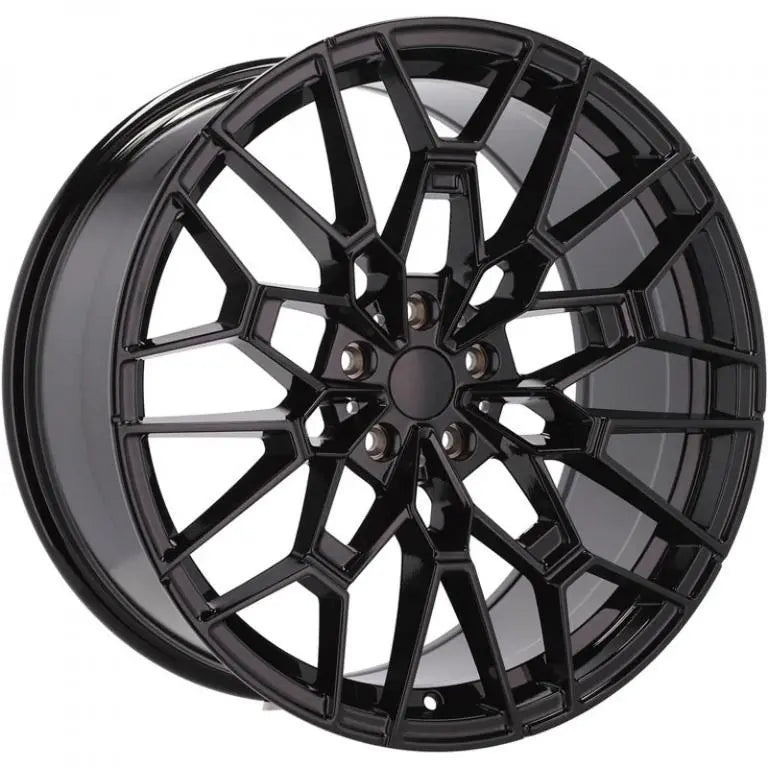 Alu kola pro BMW I0384 8x18 5x112 ET27 66.6 Black Half Matt | Wheelsup.cz