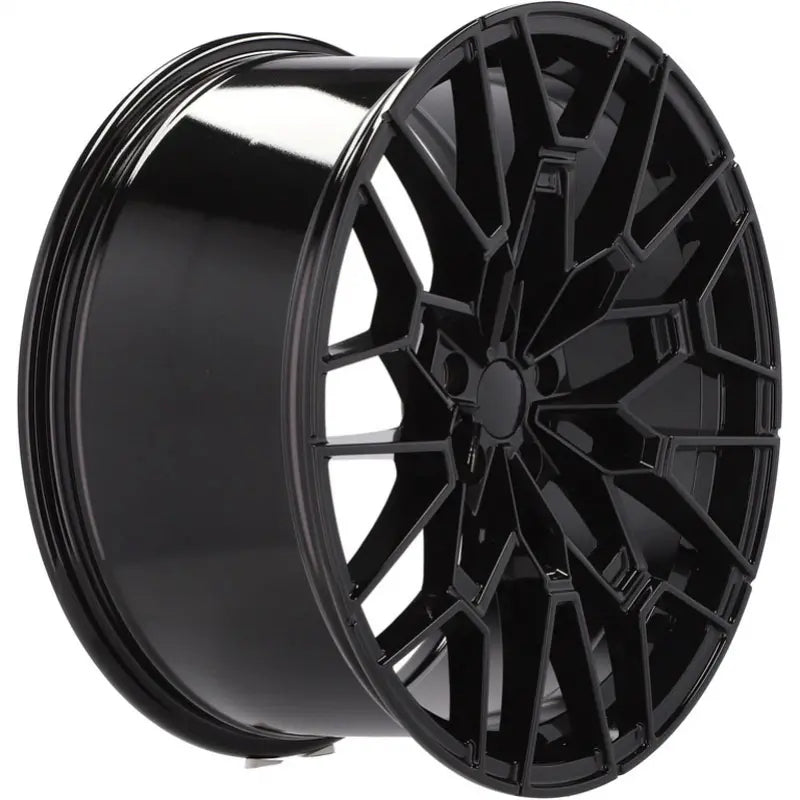 Alu kola pro BMW I0384 8x18 5x112 ET27 66.6 Black Half Matt | Wheelsup.cz