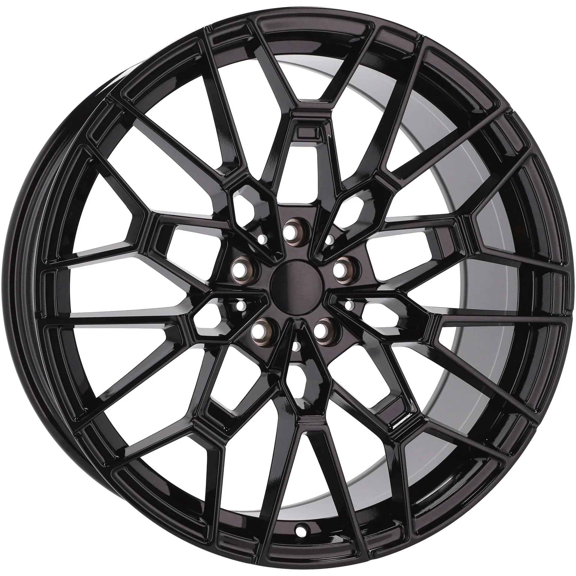 Alu kola pro BMW I0384 8.5x19 5x120 ET33 72.6 Black Half Matt | Wheelsup.cz