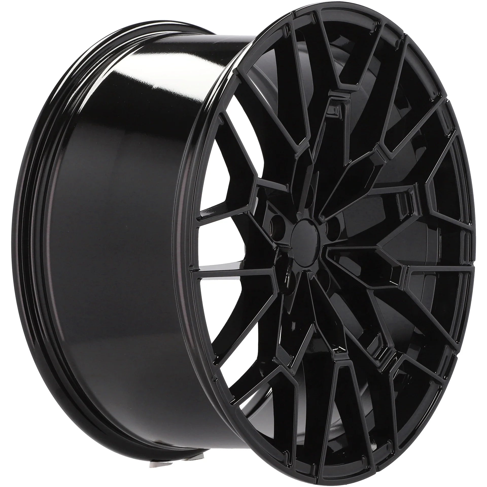 Alu kola pro BMW I0384 9.5x20 5x120 ET38 72.6 Black Half Matt | Wheelsup.cz