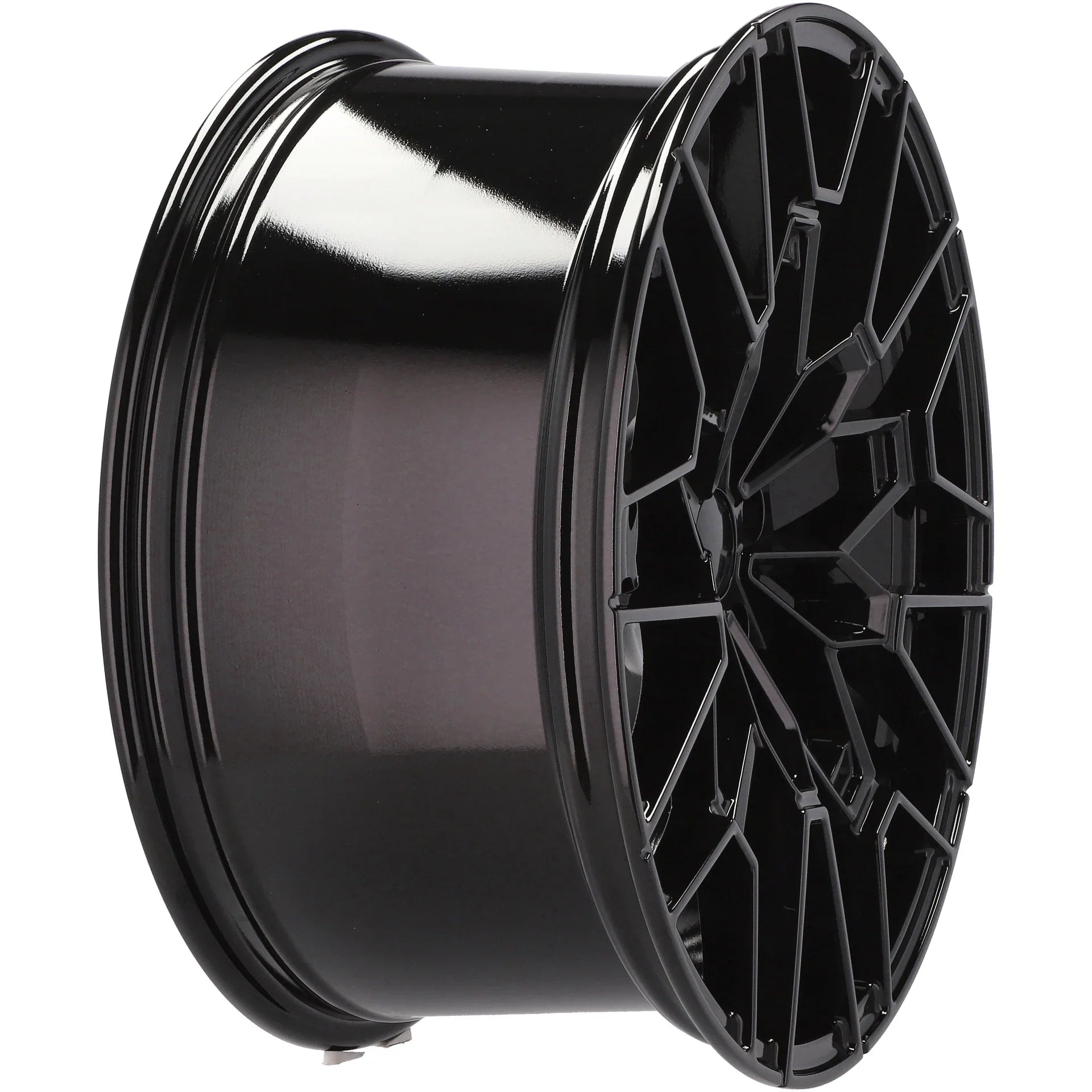Alu kola pro BMW I0384 9.5x20 5x120 ET38 72.6 Black Half Matt | Wheelsup.cz