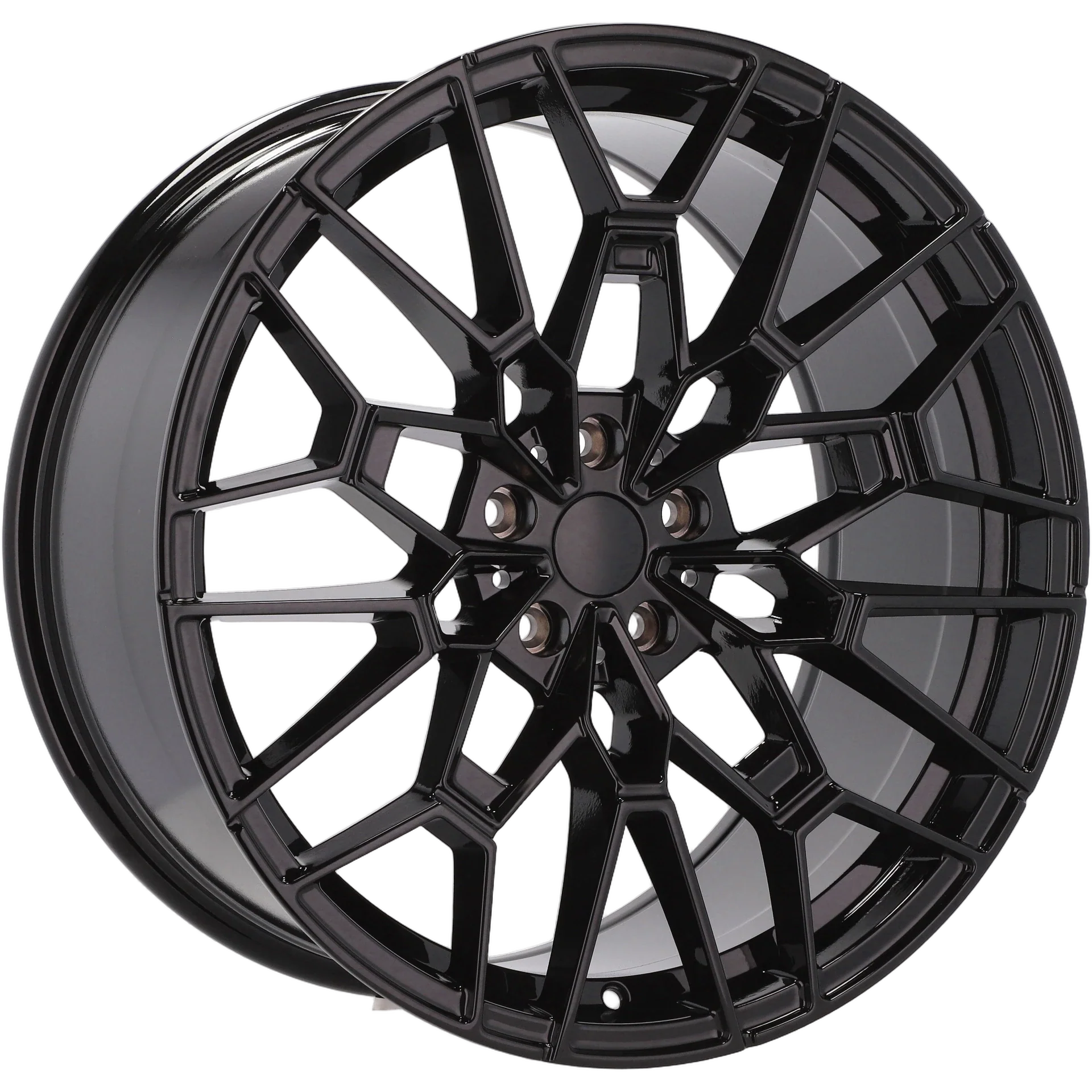 Alu kola pro BMW I0384 8x18 5x112 ET27 66.6 Black Half Matt | Wheelsup.cz
