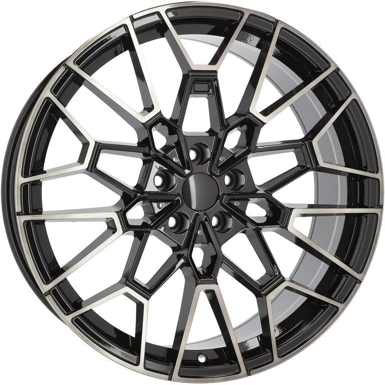 Alu kola pro BMW I0384 9.5x19 5x120 ET38 72.6 Black & Tinted Face | Wheelsup.cz