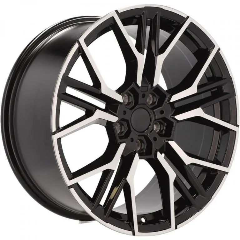 Alu kola pro BMW I0405 9x19 5x112 ET38 66.6 Black Polished | Wheelsup.cz