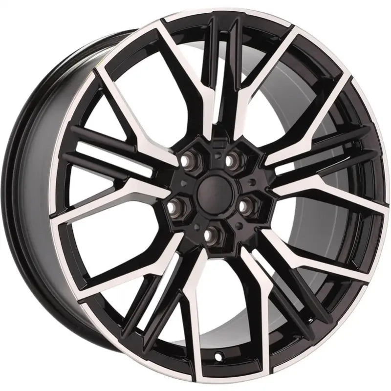 Alu kola pro BMW I0405 8x19 5x112 ET26 66.6 Black Polished | Wheelsup.cz
