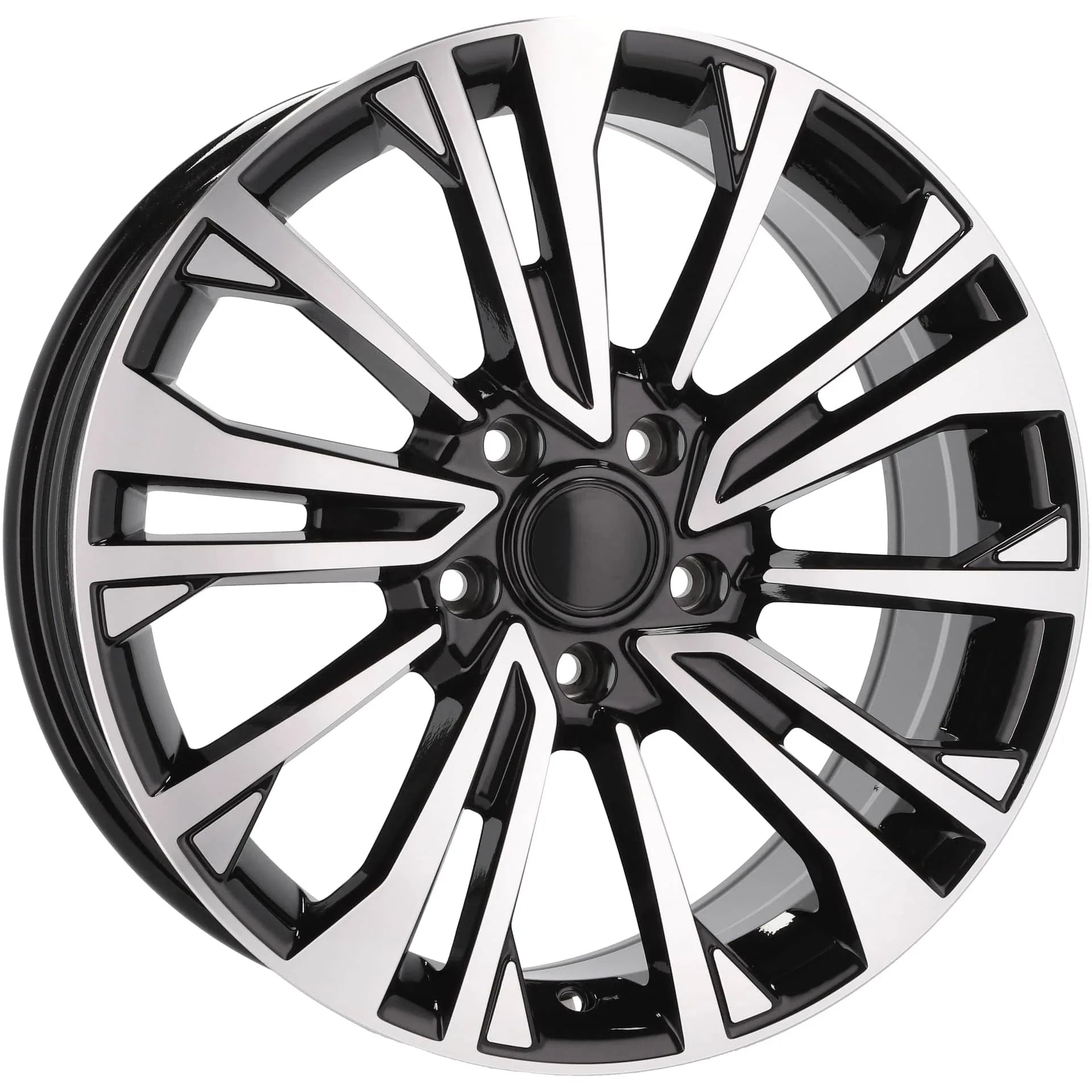 Alu kola pro Volkswagen I1114 8x18 5x120 ET50 65.1 Black Polished | Wheelsup.cz