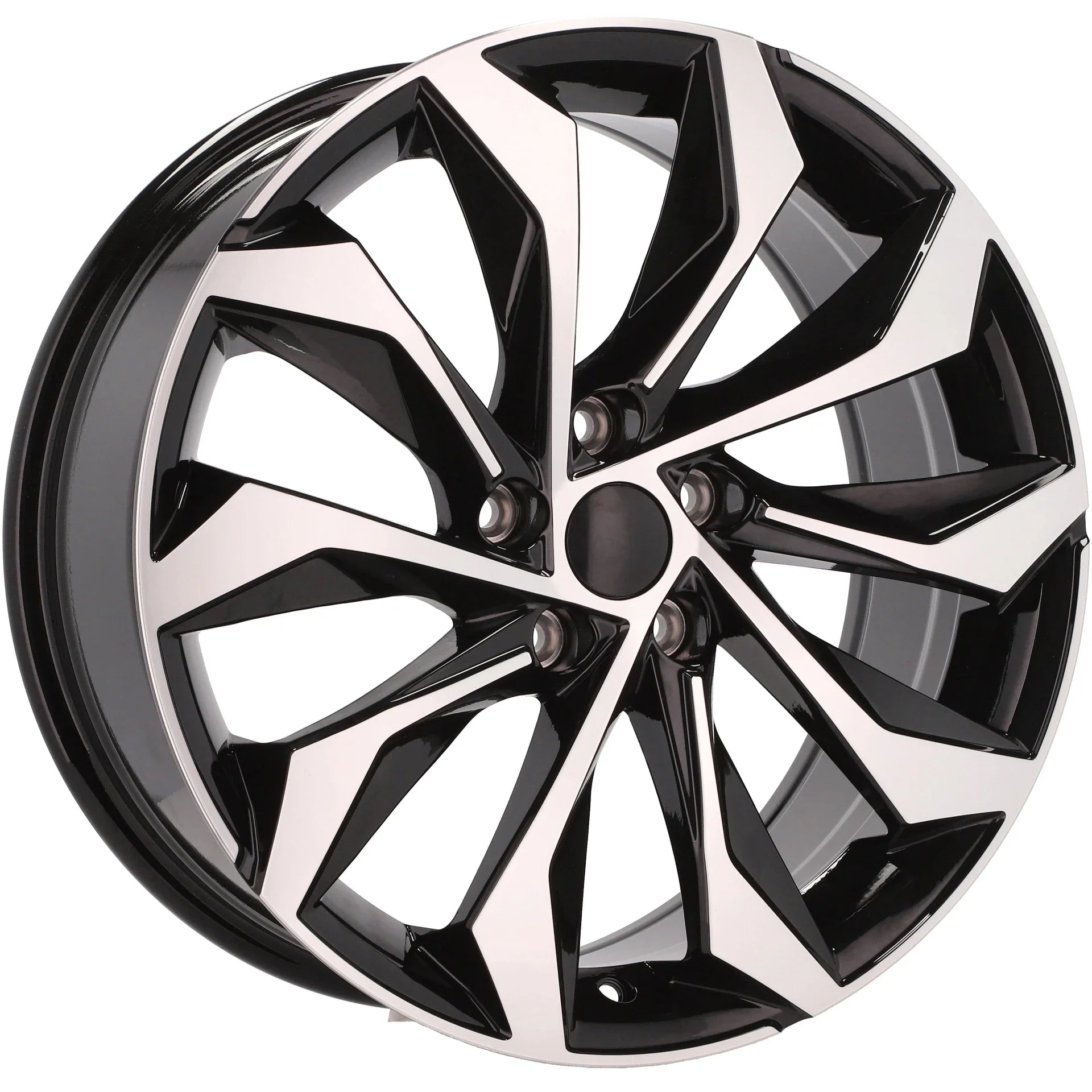 Alu kola pro Škoda I1139 7.5x18 5x112 ET40 57.1 Black Polished | Wheelsup.cz