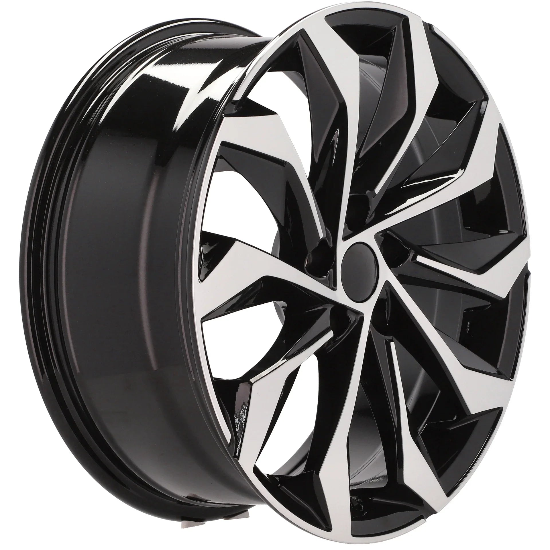 Alu kola pro Škoda I1139 8x19 5x112 ET41 57.1 Black Polished | Wheelsup.cz