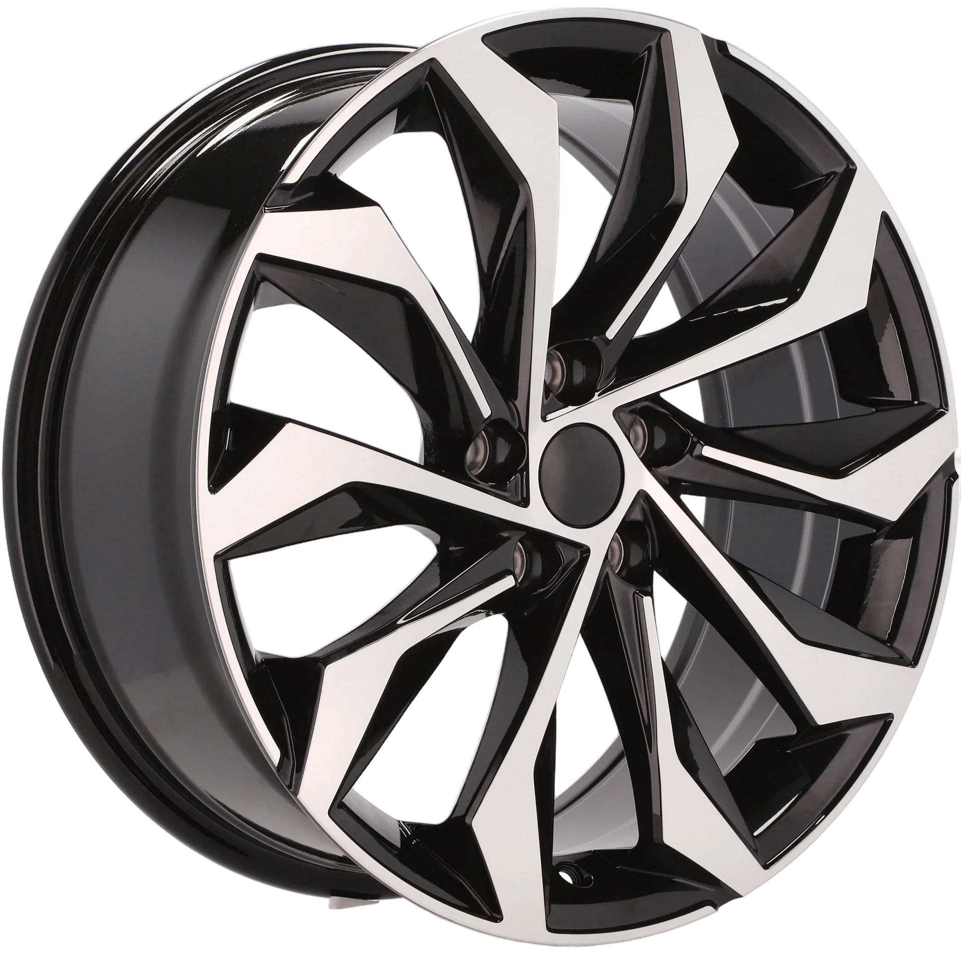 Alu kola pro Škoda I1139 7.5x18 5x112 ET40 57.1 Black Polished | Wheelsup.cz