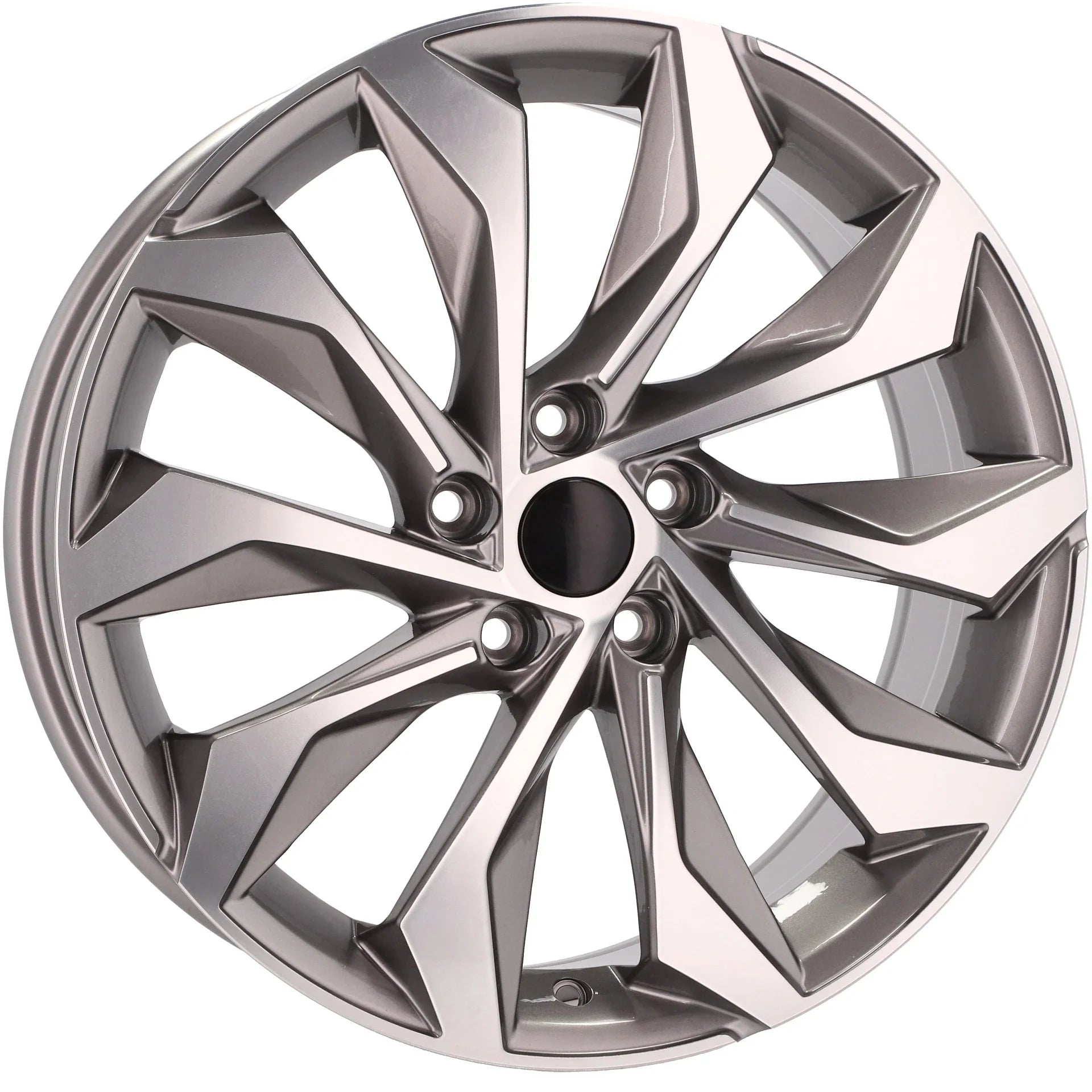 Alu kola pro Škoda I1139 8x19 5x112 ET41 57.1 Grey Polished | Wheelsup.cz