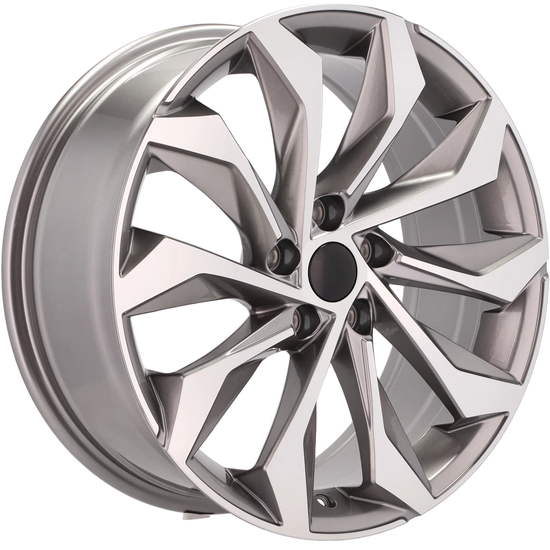 Alu kola pro Škoda I1139 8x19 5x112 ET41 57.1 Grey Polished | Wheelsup.cz