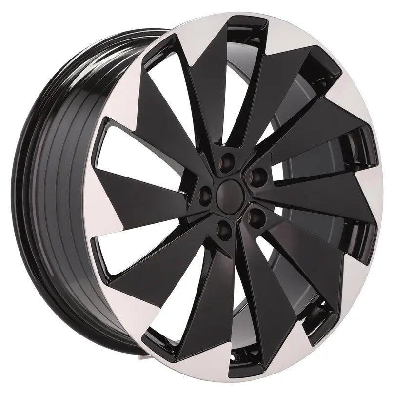 Alu kola pro Škoda I1141 8x18 5x112 ET45 57.1 Black Polished | Wheelsup.cz