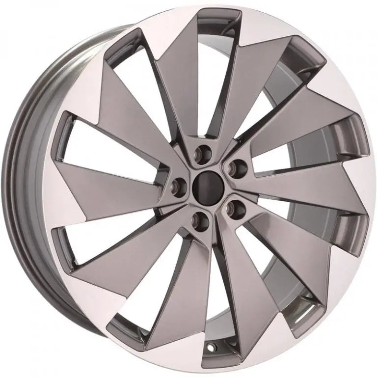 Alu kola pro Škoda I1141 9x21 5x112 ET42 57.1 Grey Polished | Wheelsup.cz