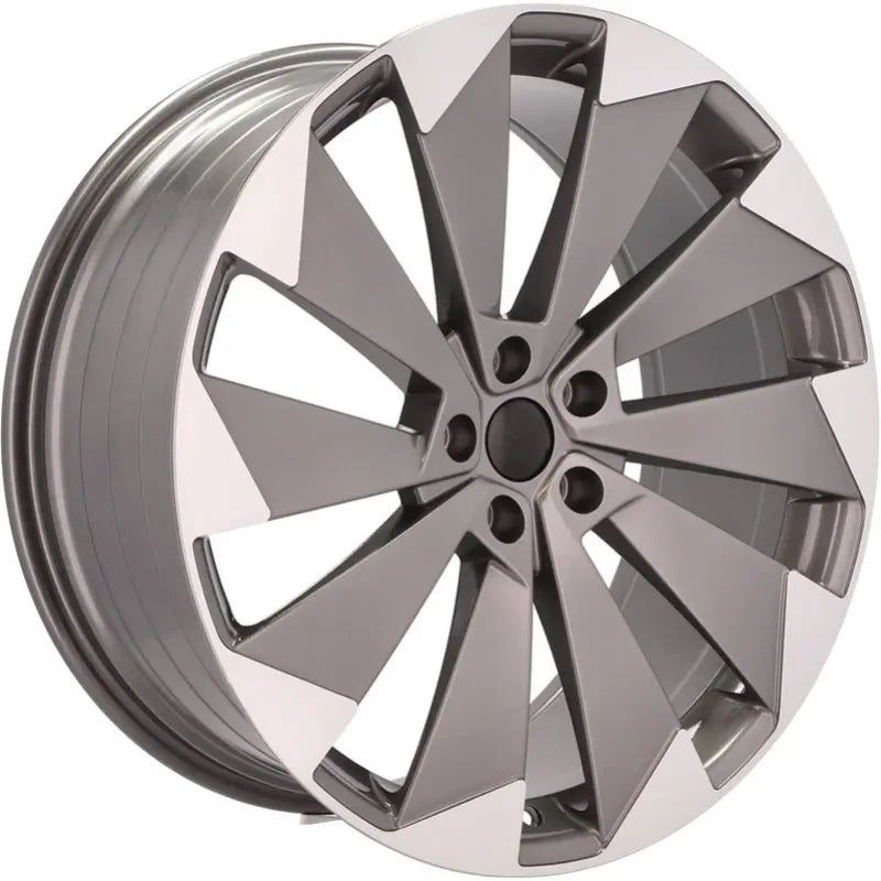 Alu kola pro Škoda I1141 8.5x21 5x112 ET40 57.1 Grey Polished | Wheelsup.cz