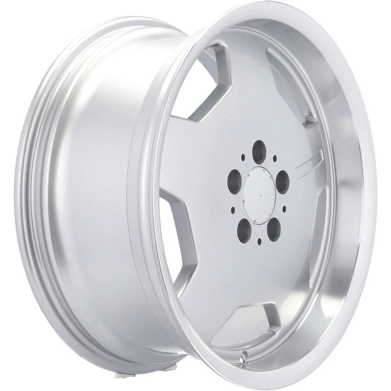 Alu kola pro Mercedes I5270 9.5x19 5x112 ET35 66.6 Silver & Polished Lip | Wheelsup.cz