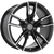 Alu kola pro BMW I5478 8x18 5x112 ET27 66.6 Black Polished Half Matt