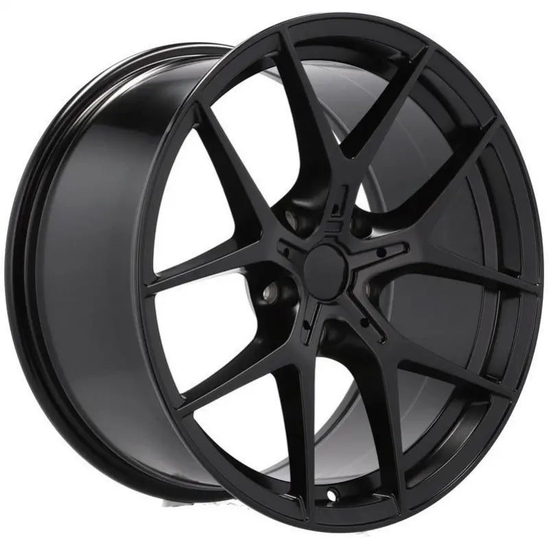 Alu kola pro BMW I5484 9.5x19 5x120 ET38 72.6 Black Half Matt | Wheelsup.cz