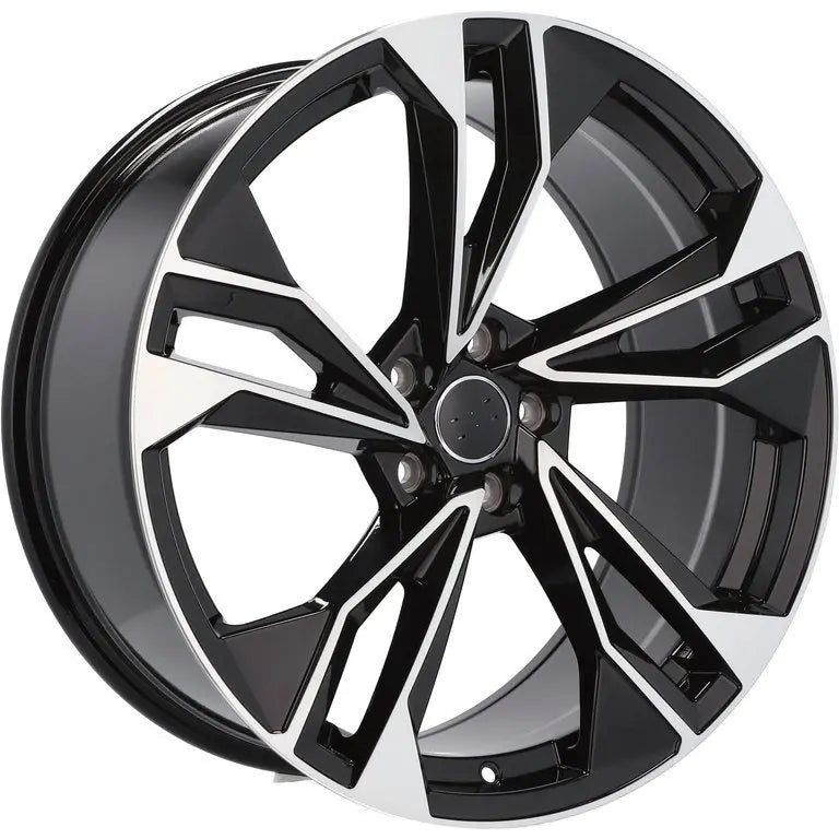 Alu kola pro Audi I5493 7.5x17 5x112 ET35 66.6 Black Polished | Wheelsup.cz