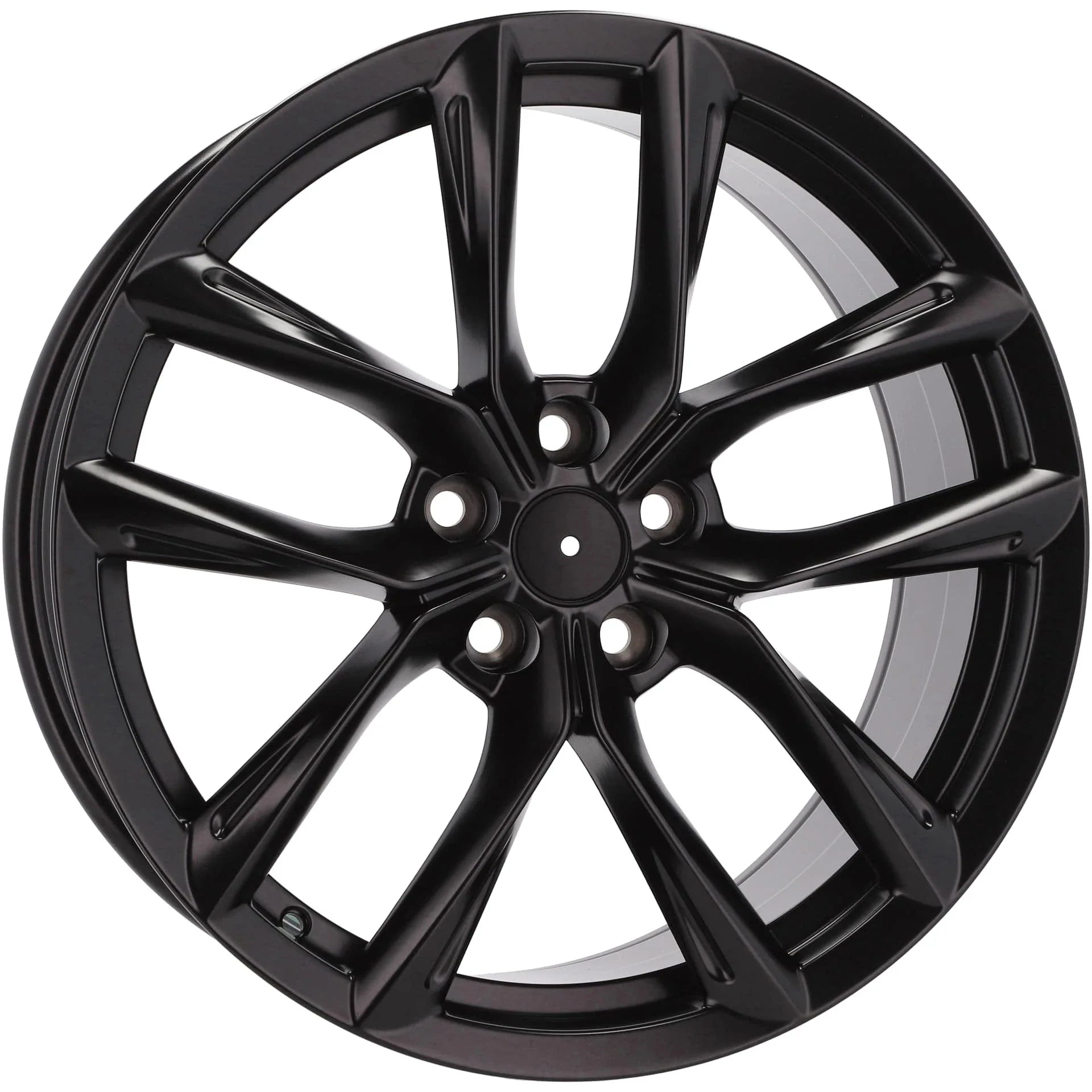 Alu kola pro Tesla I5552 9.5x20 5x114.3 ET35 64.1 Black Half Matt | Wheelsup.cz