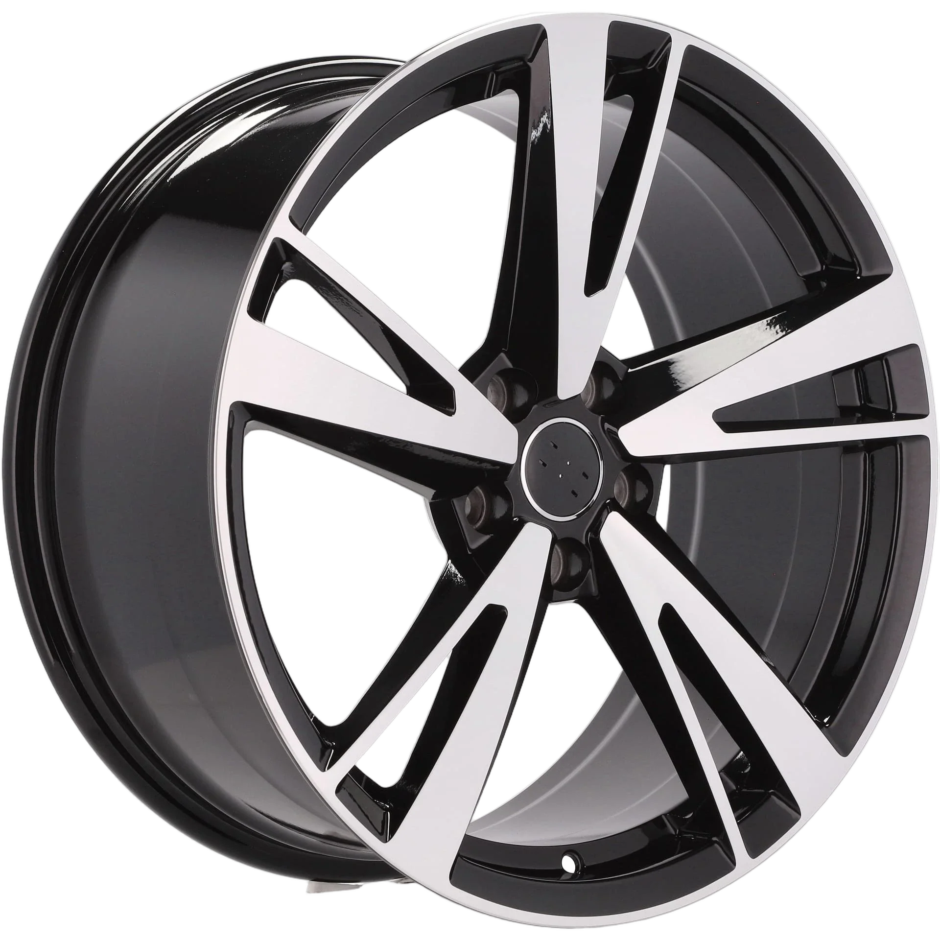 Alu kola pro Audi I5553 8.5x19 5x112 ET40 66.6 Black Polished | Wheelsup.cz