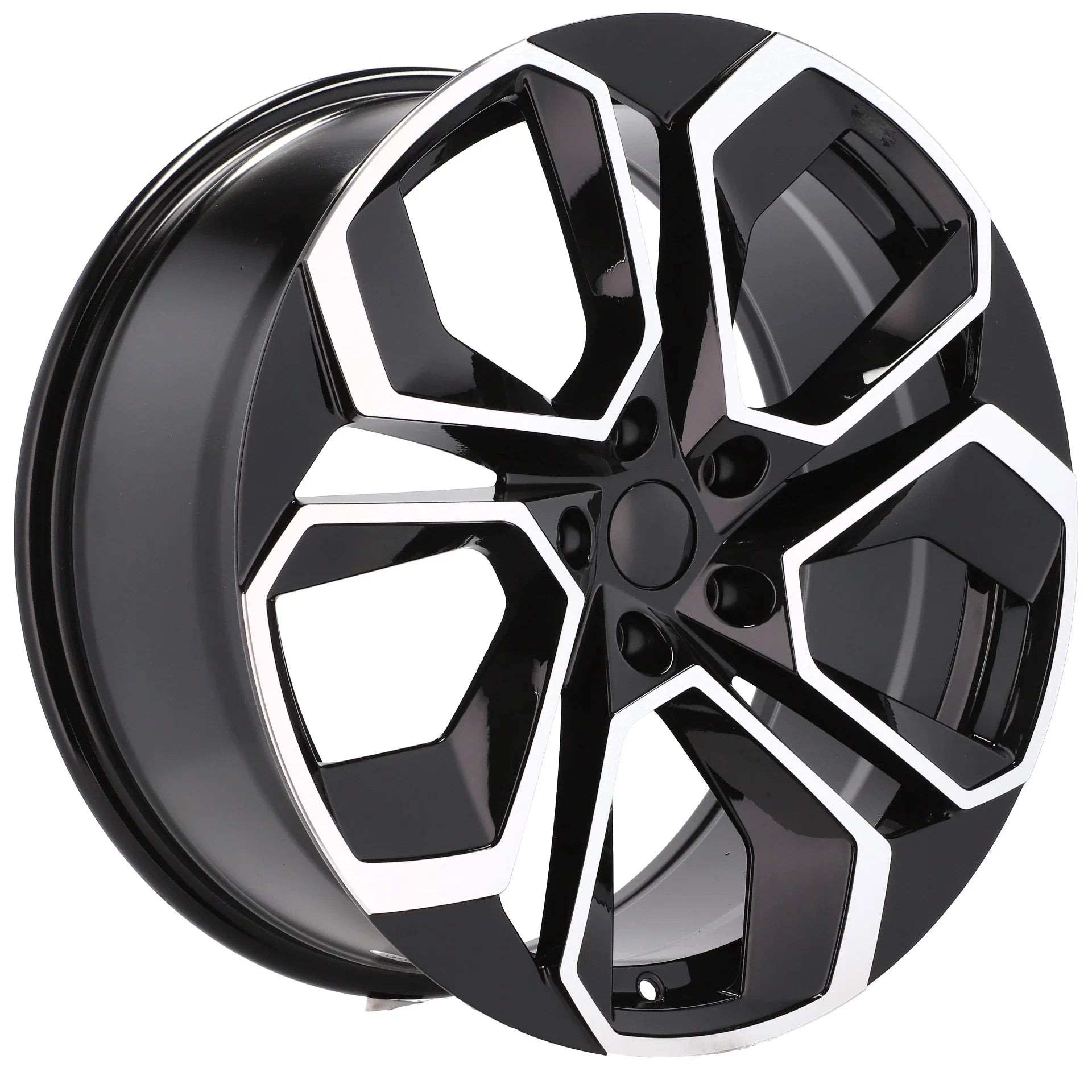 Alu kola pro Škoda I5561 8x18 5x112 ET42 57.1 Black Polished | Wheelsup.cz