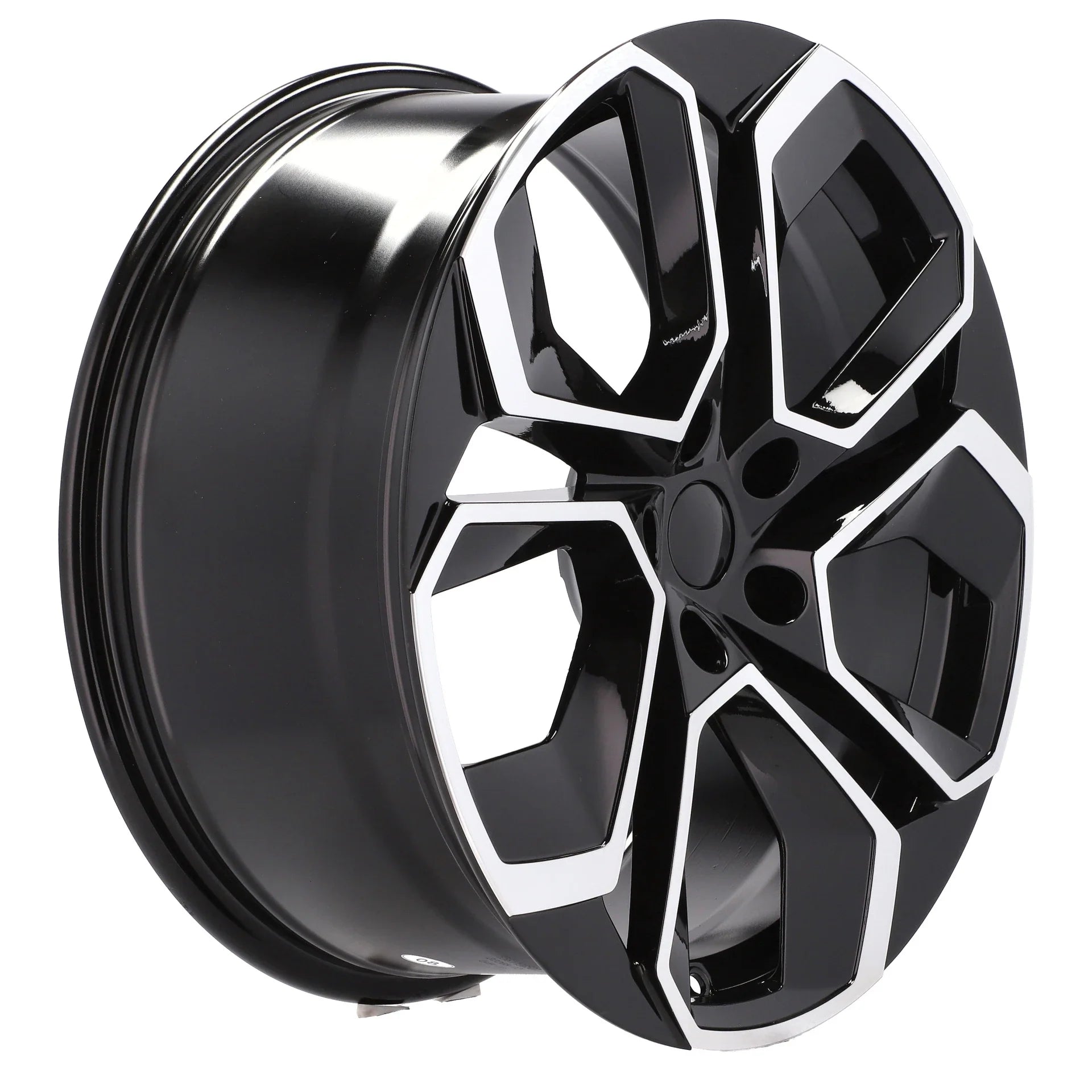 Alu kola pro Škoda I5561 8.5x19 5x112 ET40 57.1 Black Polished | Wheelsup.cz