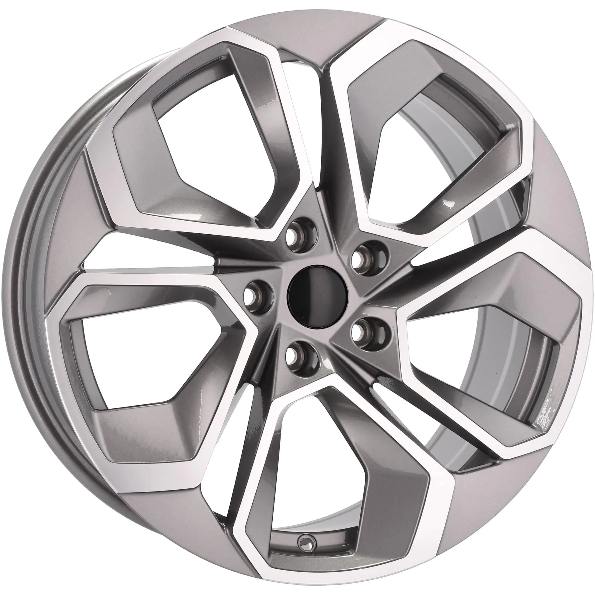 Alu kola pro Škoda I5561 8x18 5x112 ET42 57.1 Grey Polished | Wheelsup.cz