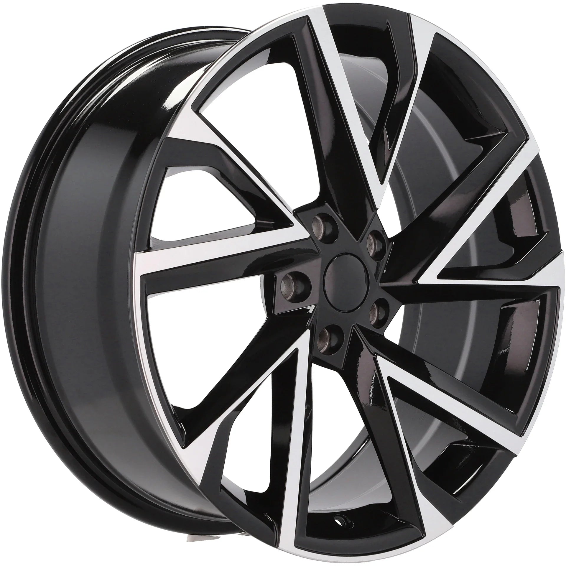 Alu kola pro Škoda I5568 8x19 5x112 ET41 57.1 Black Polished | Wheelsup.cz