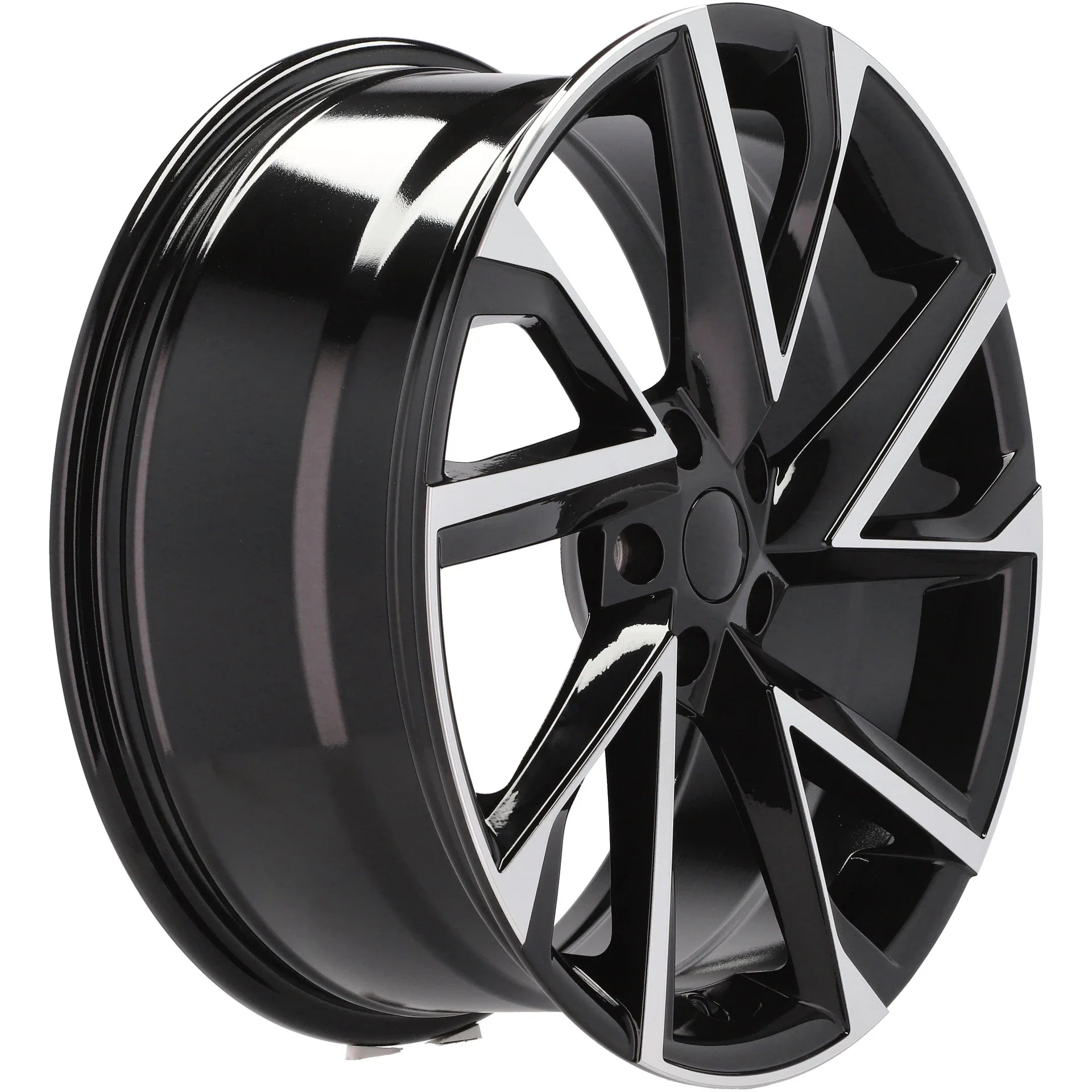 Alu kola pro Škoda I5568 8x19 5x112 ET41 57.1 Black Polished | Wheelsup.cz