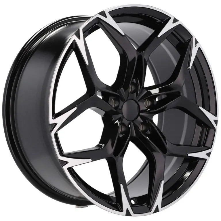 Alu kola pro Cupra I5572 8.5x19 5x112 ET40 57.1 Black Polished Half Matt | Wheelsup.cz