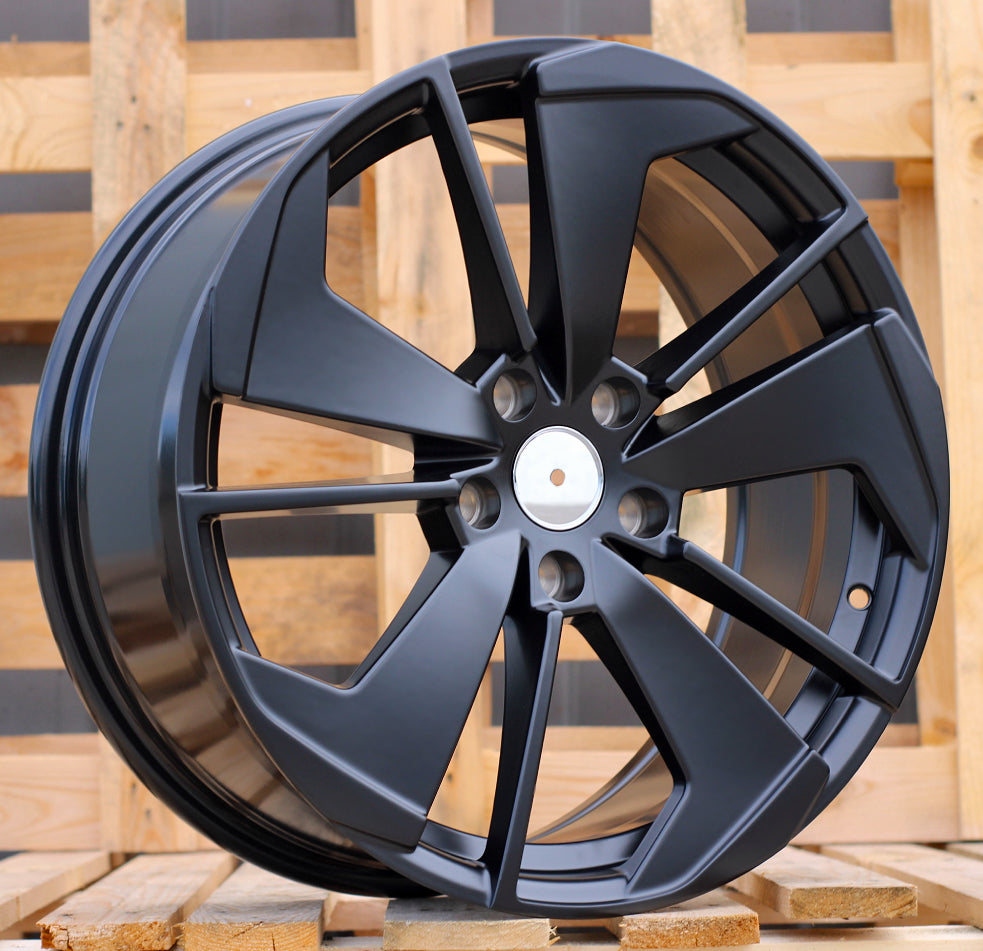 Alu kola Racing Line I5579 8x19 5x112 ET45 57.1 Black Half Matt WheelsUp
